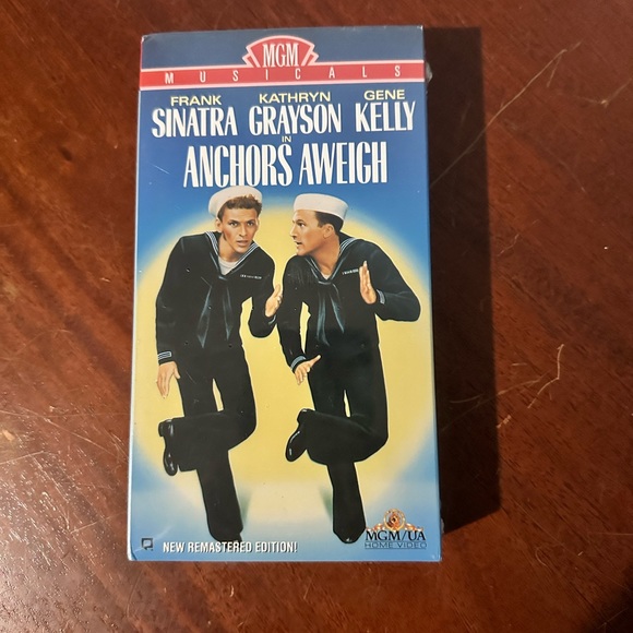 Anchors Aweigh VHS New Sealed MGM Musicals Remastered Edition 1992 Sinatra Kelly - Picture 9 of 10